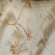Load image into Gallery viewer, Ready-Made Embroidered Sash Curtains
