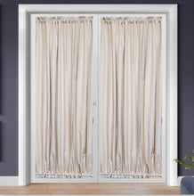 Load image into Gallery viewer, French Door Blackout Curtains - Sand