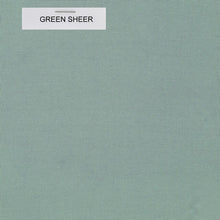 Load image into Gallery viewer, Green Sheer Fabric