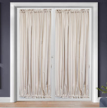 Load image into Gallery viewer, French Door Blackout Curtains - Sand

